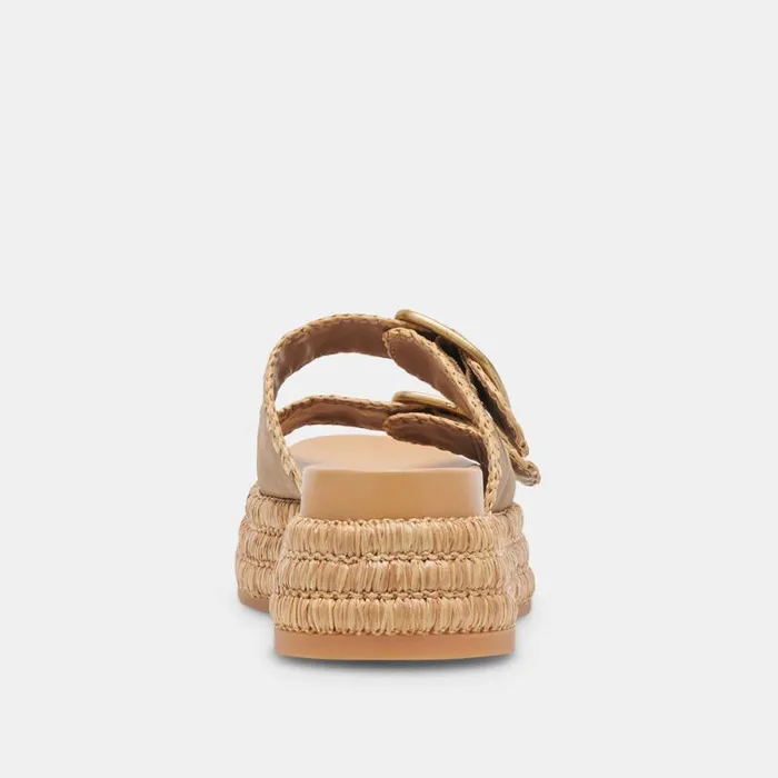 Dolce Vita Wanika Sandals Almond Nubuck Women Sandals