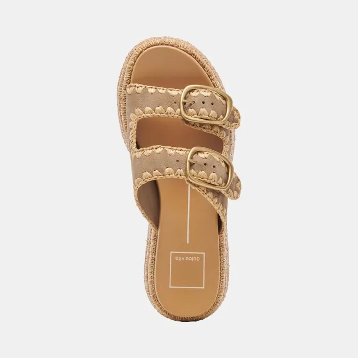 Dolce Vita Wanika Sandals Almond Nubuck Women Sandals