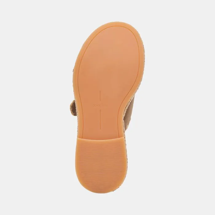Dolce Vita Wanika Sandals Almond Nubuck Women Sandals