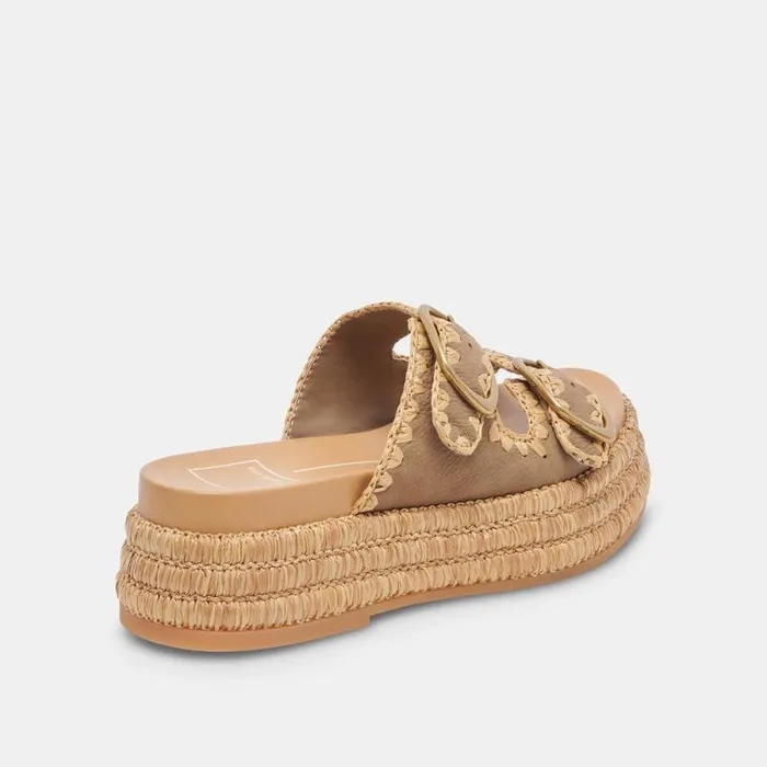 Dolce Vita Wanika Sandals Almond Nubuck Women Sandals