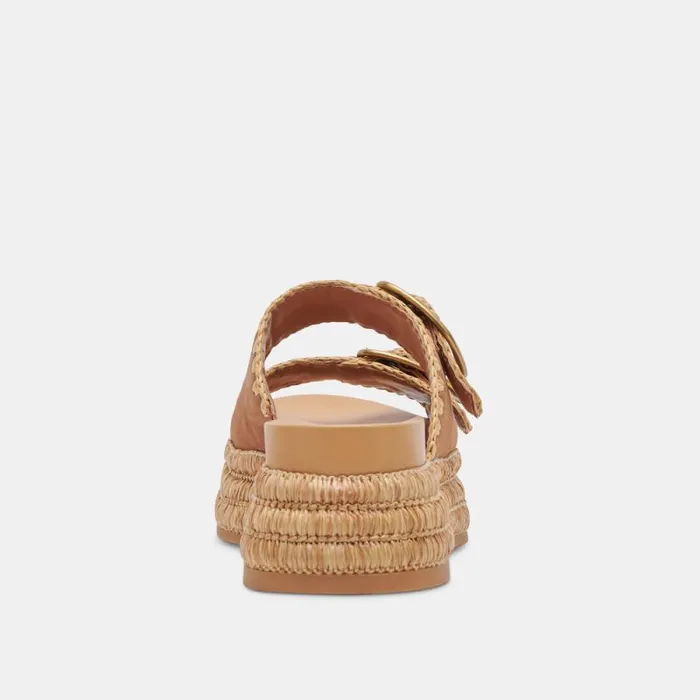 Dolce Vita Wanika Sandals Brown Nubuck Women Sandals