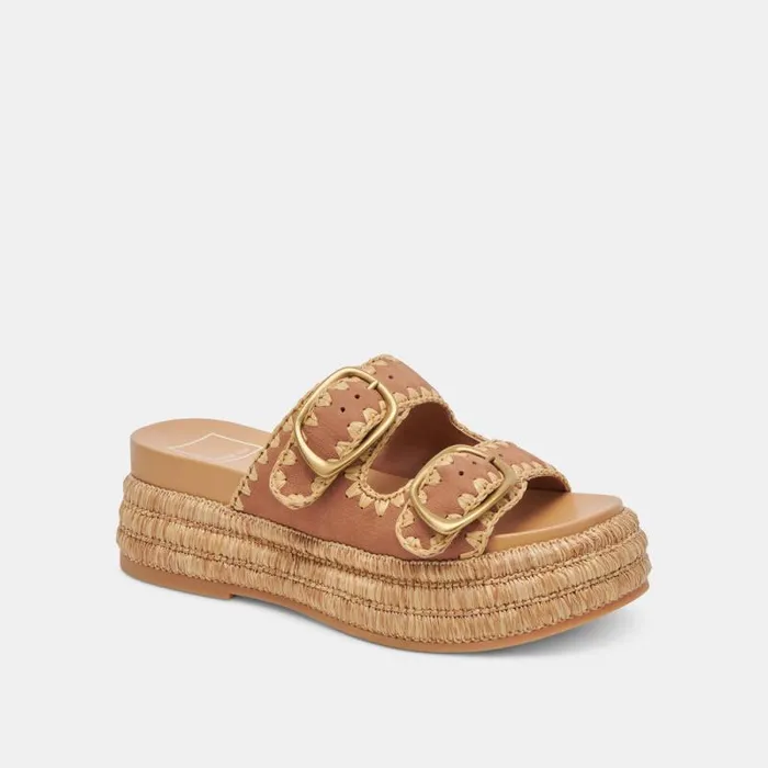 Dolce Vita Wanika Sandals Brown Nubuck Women Sandals
