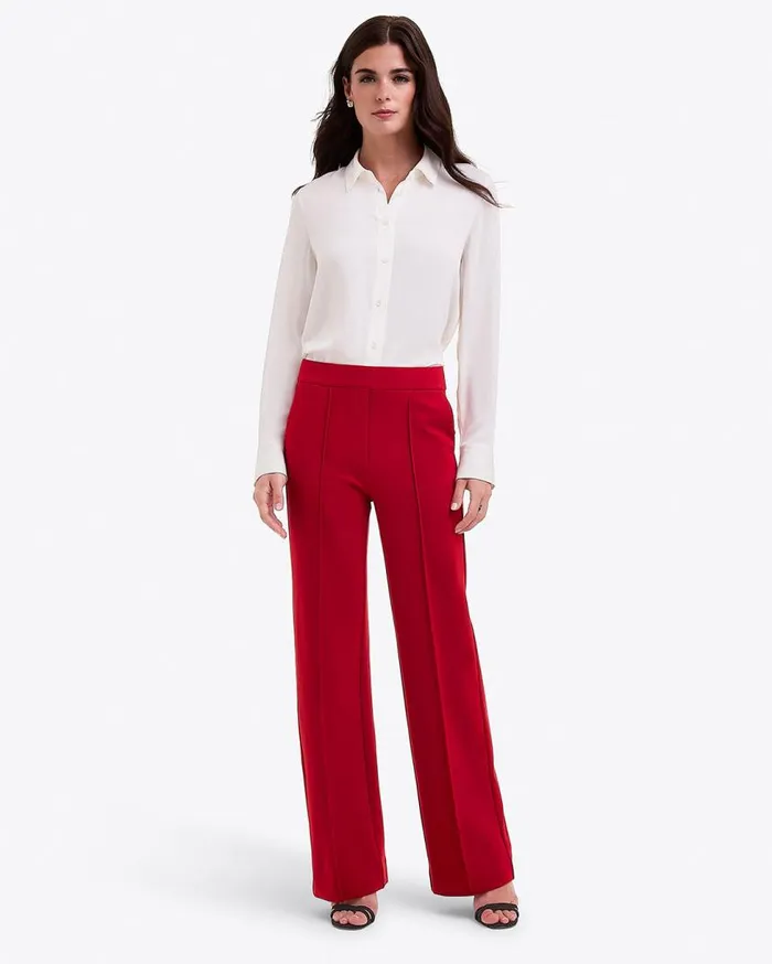 Draper James Bottoms and Skirts Women Flare Pants In Ponte