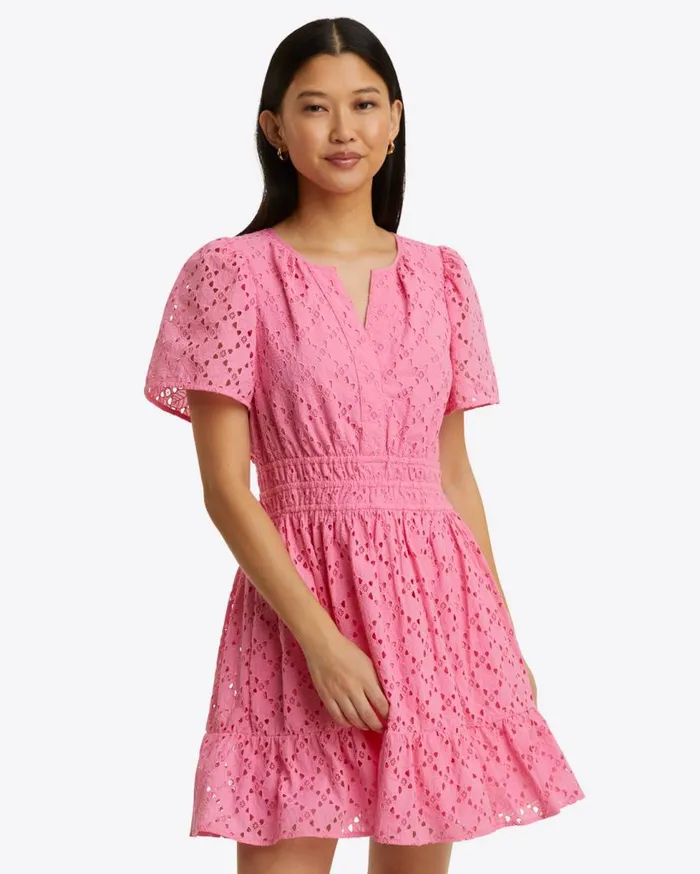 Draper James Dresses Women Wilson Mini Dress In Eyelet