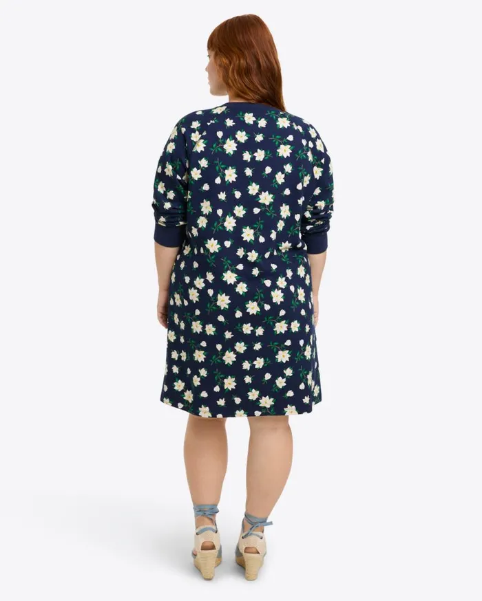 Draper James Extended Sizes Women Natalie Sweatshirt Dress In Magnolia