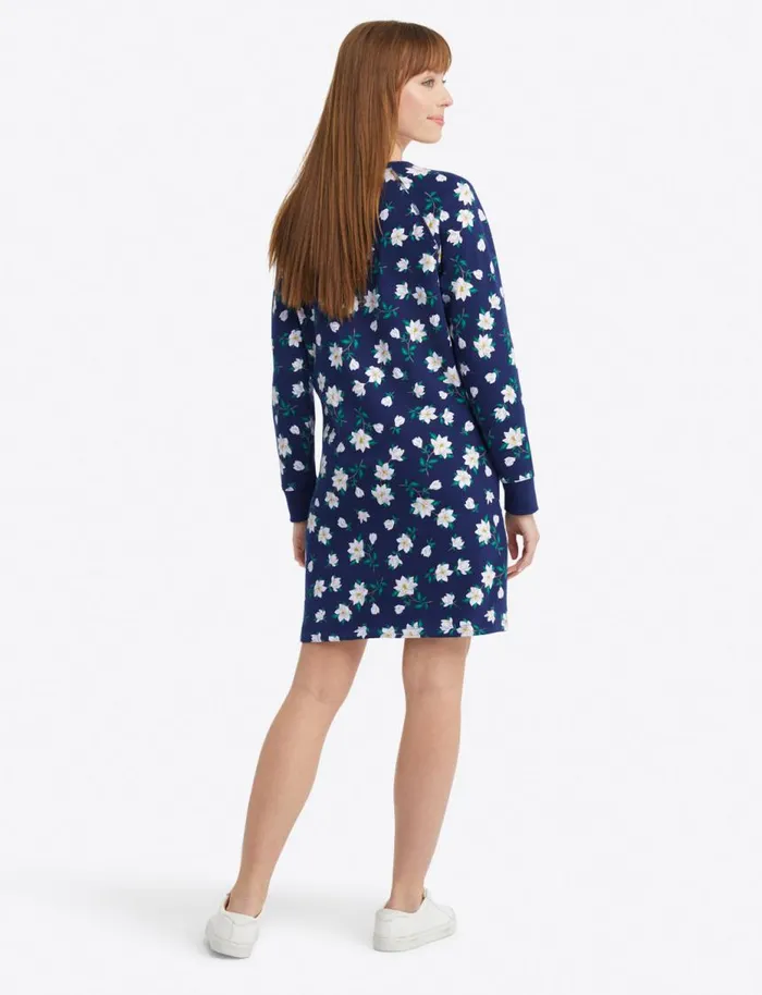 Draper James Extended Sizes Women Natalie Sweatshirt Dress In Magnolia