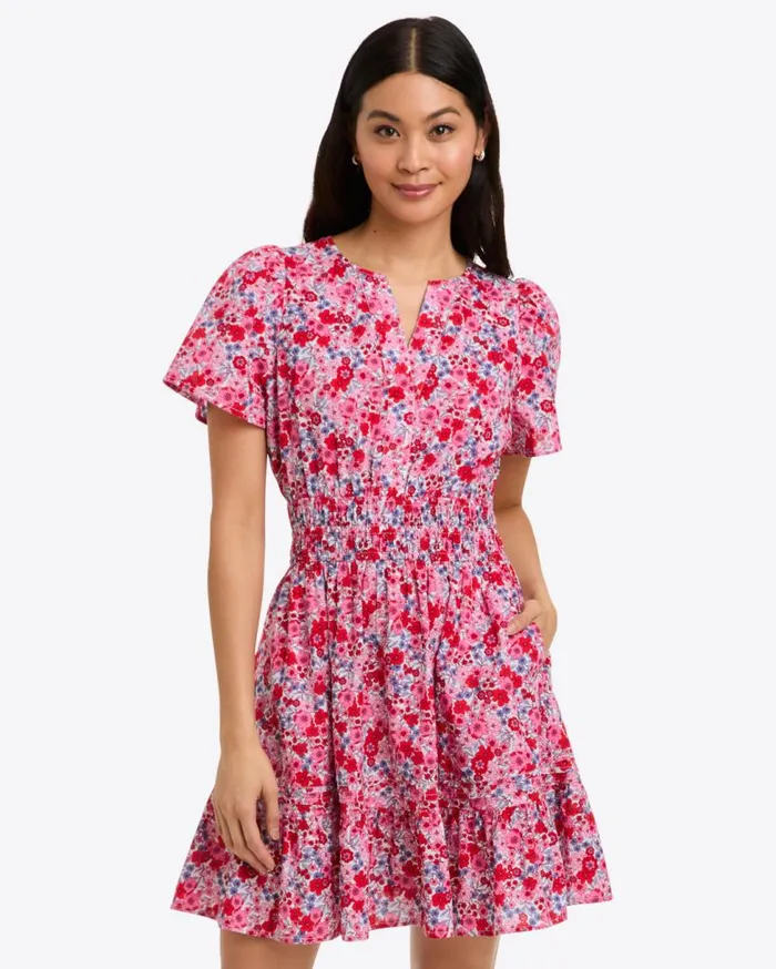 Draper James Extended Sizes Women Wilson Mini Dress In Cotton