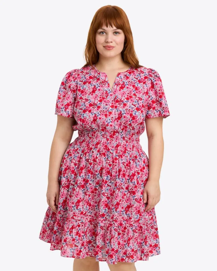 Draper James Extended Sizes Women Wilson Mini Dress In Cotton