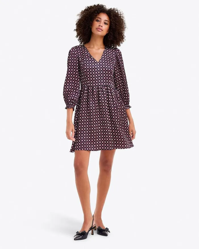 Draper James Hats and Hair Women Connie LongSleeve Dress