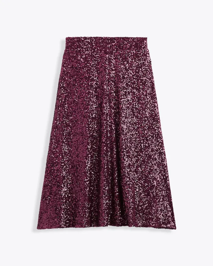 Draper James Hats and Hair Women Midi Skirt In Sequins