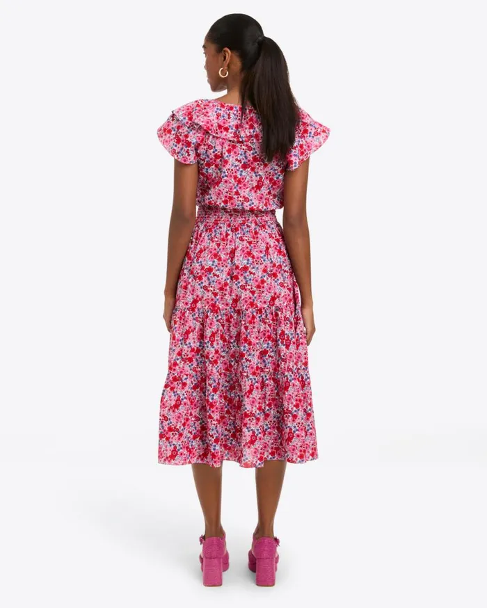 Draper James Midi and Maxi Women Marie Midi Dress In Cotton