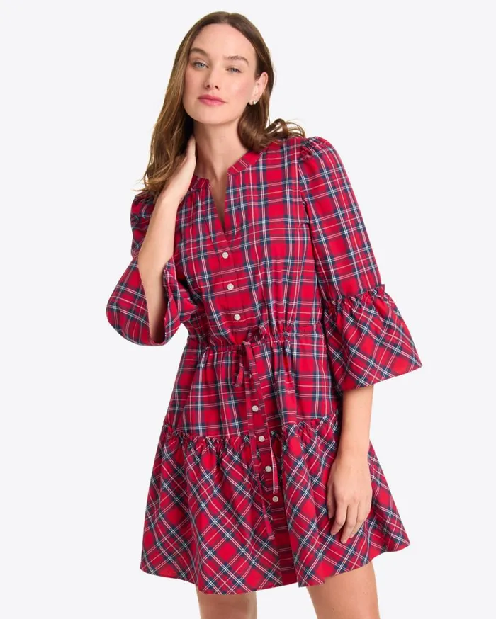 Draper James Mini Women Avery Shirtdress In Angie Plaid
