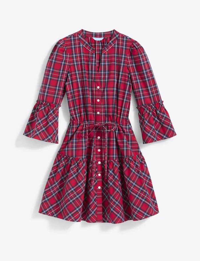 Draper James Mini Women Avery Shirtdress In Angie Plaid