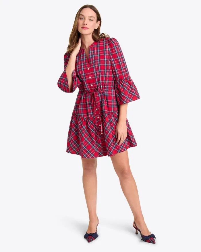 Draper James Mini Women Avery Shirtdress In Angie Plaid