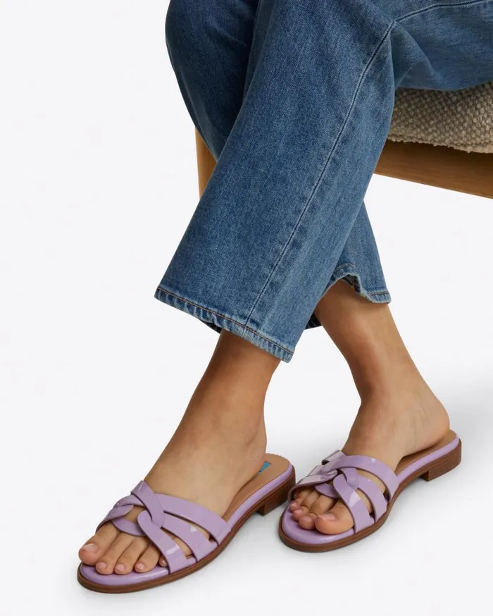 Draper James Shoes Women Andy Sandal In Purple