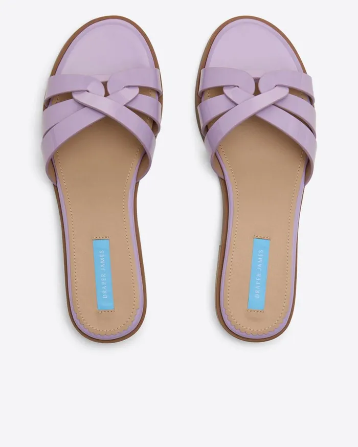 Draper James Shoes Women Andy Sandal In Purple