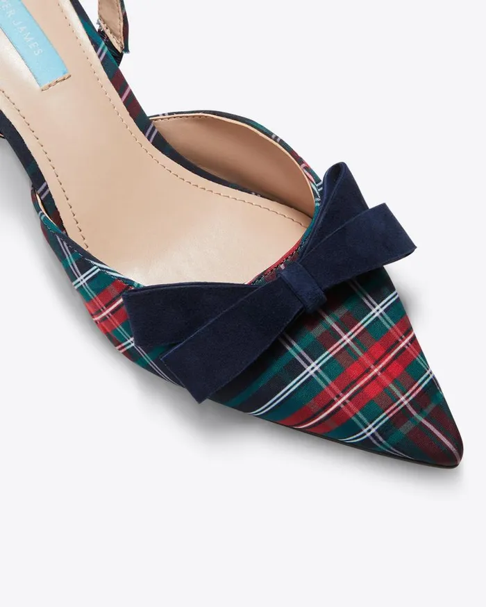 Draper James Sport Women Tess Slingback In Georgia Plaid