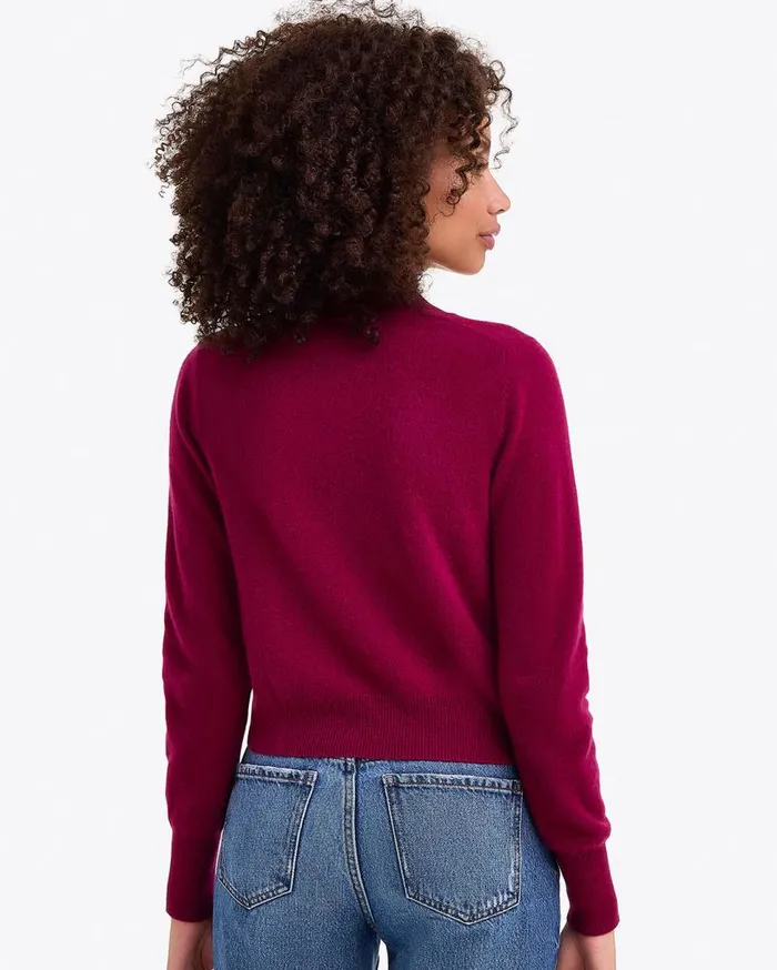 Draper James Tops Women Cashmere VNeck Cardigan