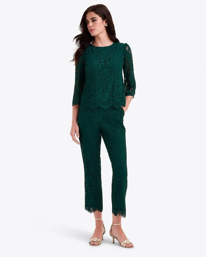 Draper James Tops Women Claire Top In Lace