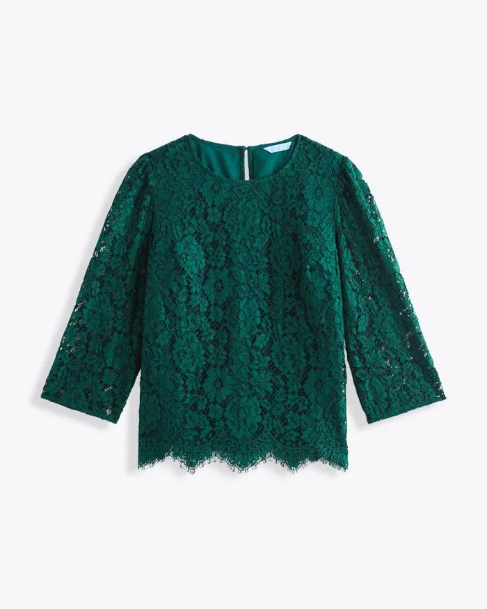 Draper James Tops Women Claire Top In Lace