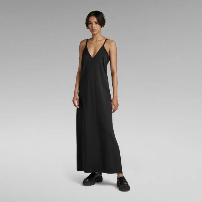 Dresses Women GStar RAW Slip Dress Loose Caviar