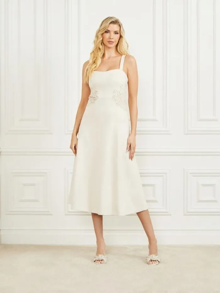 Dresses Women Marciano Lorraine Sleeveless Dress Ivory Bone