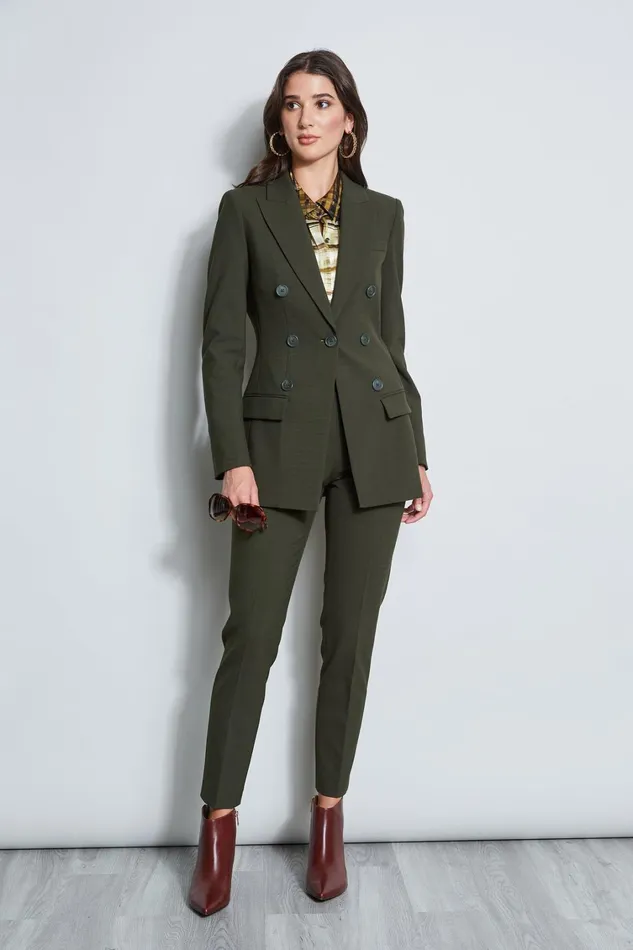 Elie Tahari Jackets and Blazers 7 Button Blazer Olive 8211 Women