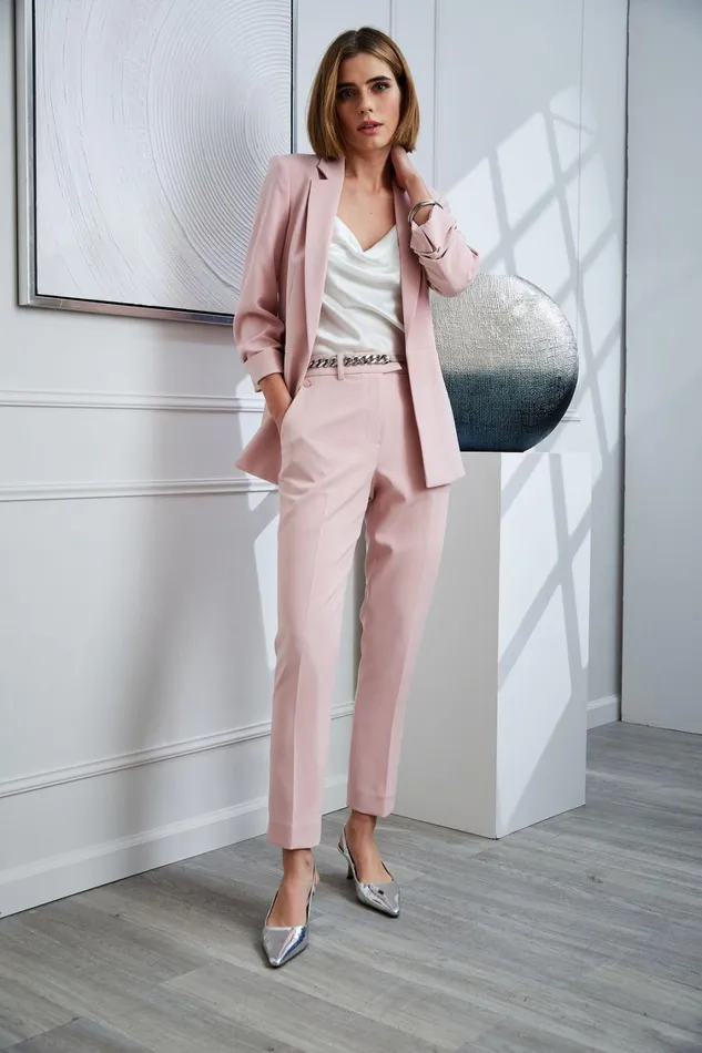 Elie Tahari Jackets and Blazers Ruched Sleeve Blazer Muse 8211 Women