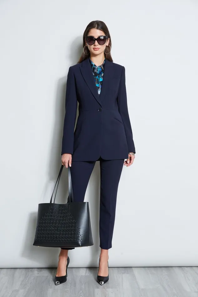 Elie Tahari Jackets and Blazers Single Button Blazer Stargazer 8211 Women