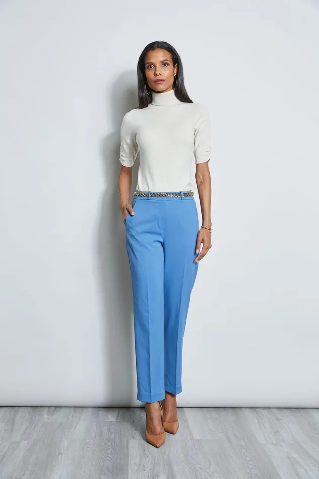 Elie Tahari Pants Slim Pant Neptune 8211 Women