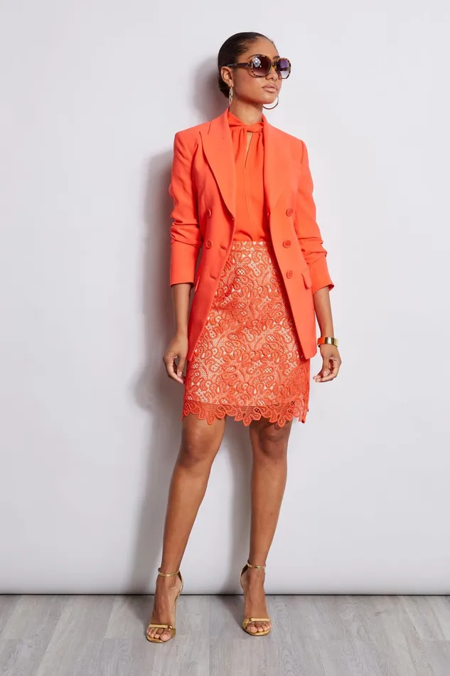 Elie Tahari Skirts Lace Skirt Tomato 8211 Women
