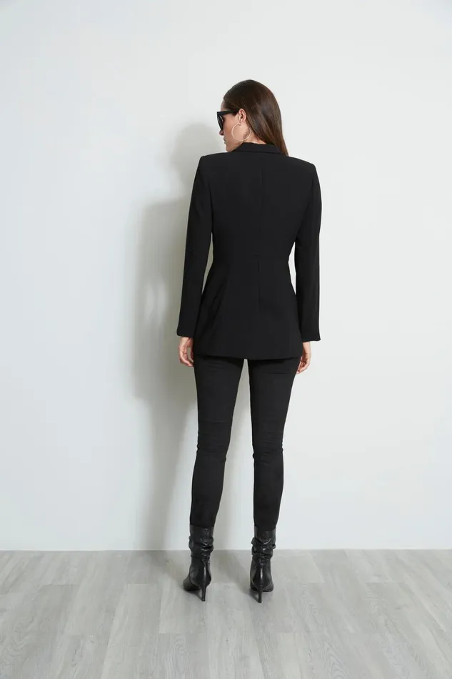 Elie Tahari Suiting Single Button Blazer Black 8211 Women