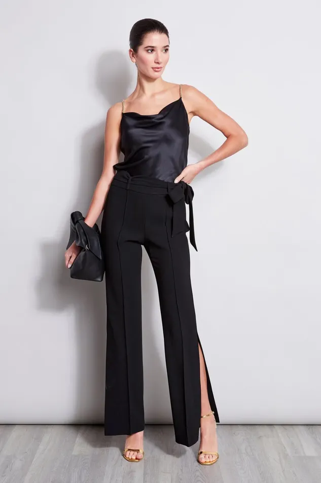 Elie Tahari Tops Silk Satin Chain Cami Black 8211 Women