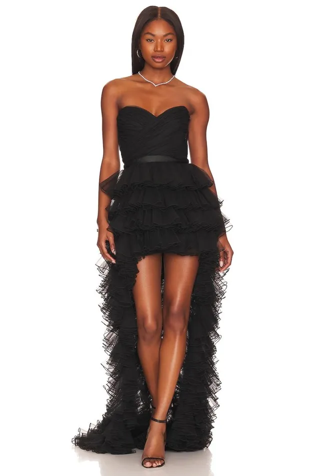 Elsa Dress Black Women Lovers and Friends Dresses
