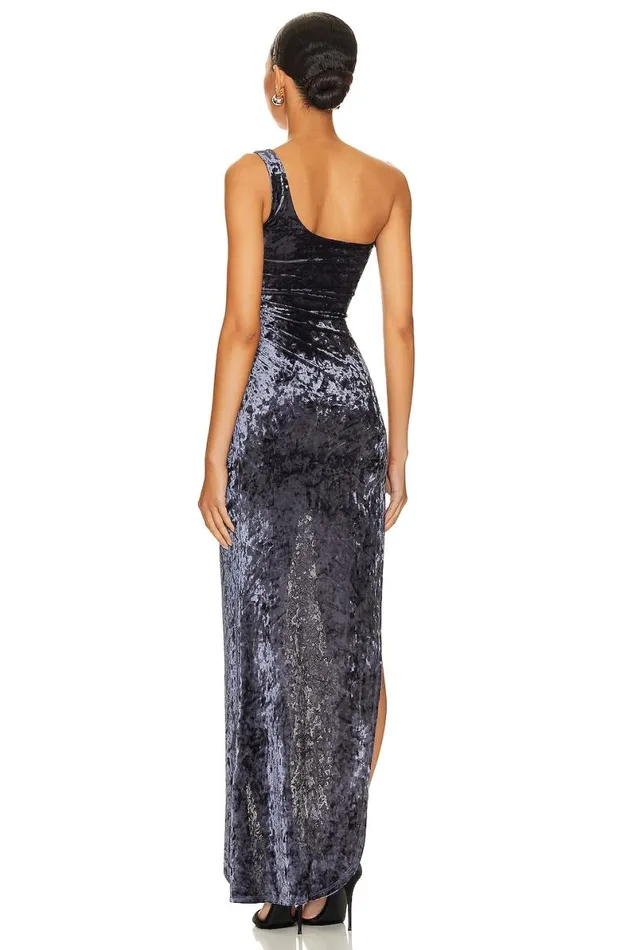 Emmry Gown Steel Blue Women Lovers and Friends Dresses
