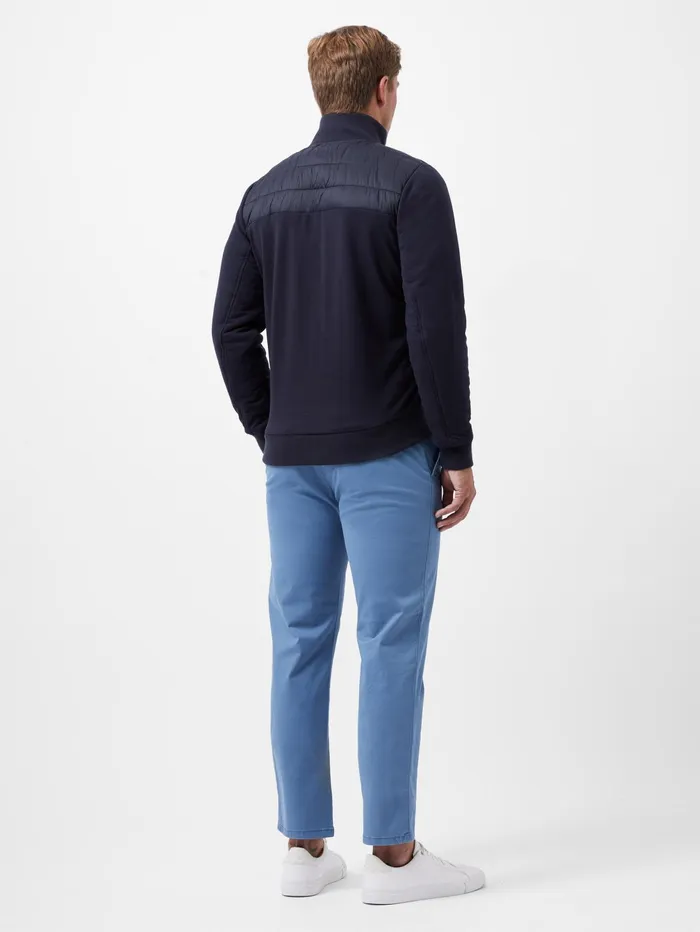 French Connection Hybrid Bomber Jacket Navy Man Coats and Jackets