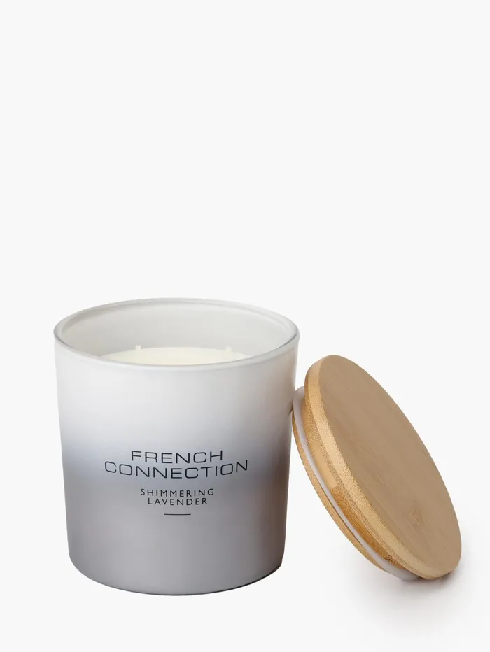 French Connection Shimmering Lavender Couture 322g Candle Natural Home Home Accessories