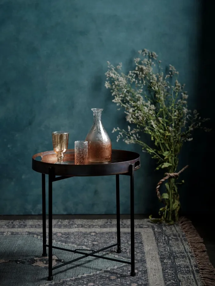 French Connection Sienna Recycled Decanter Rose Gold Ombre Home Home Accessories