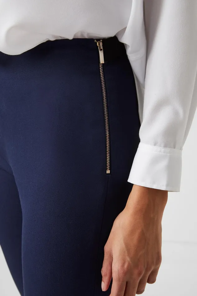 French Connection Street Twill Skinny Trousers Nocturnal Woman Trousers