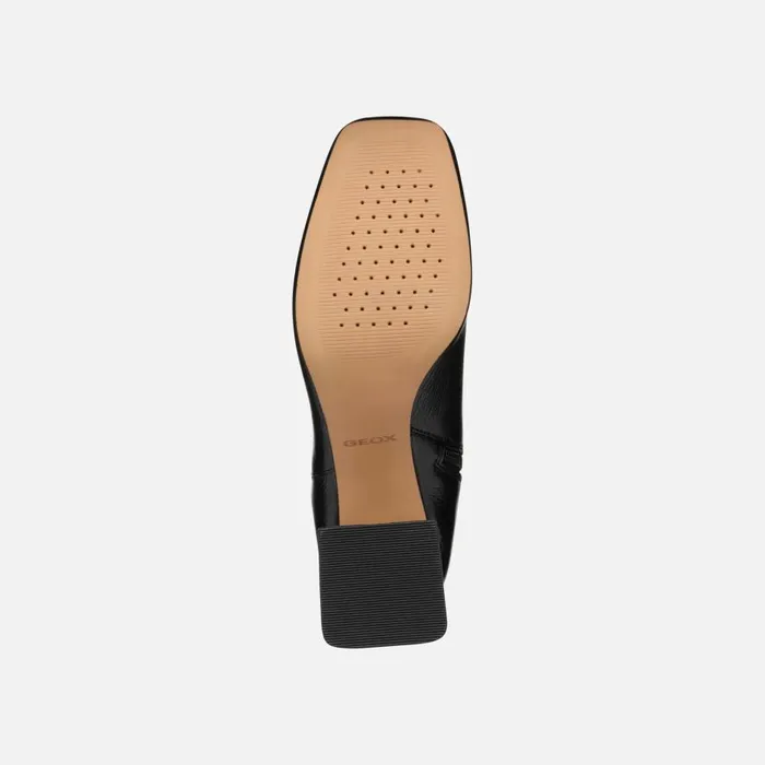 Geox Ankle Boots CORONILLA WOMAN Black Medium Heel Ankle Boots Black 8211 Woman
