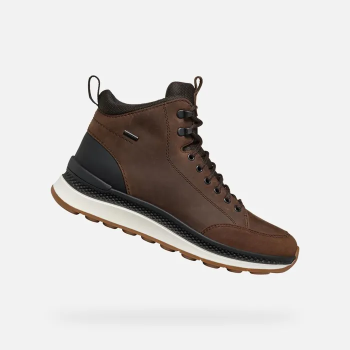 Geox Ankle Boots SPHERICA ACTIF X2 ABX MAN CoffeeBlack Mid Calf Boots Coffeeblack 8211 Man Geox Ankle Boots SPHERICA ACTIF X2 ABX MAN CoffeeBlack Mid Calf Boots Coffeeblack 8211 Man