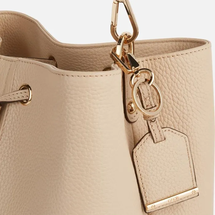 Geox Bags ANDRENNE Women039s Off White Shoulder Bag CASHMERE Off White 8211 Woman