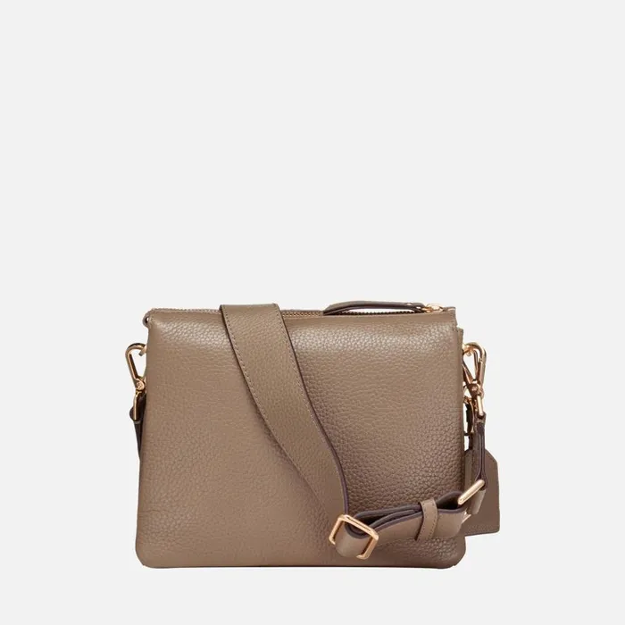Geox Bags CLARISSY WOMAN Taupe Crossbody Bag Taupe 8211 Woman
