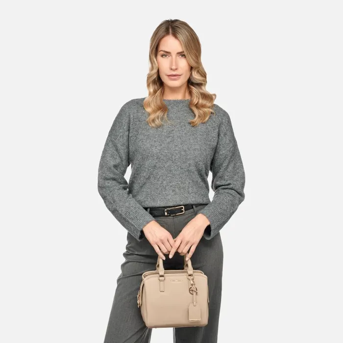 Geox Bags ETHENI WOMAN Taupe Handbag Taupe 8211 Woman
