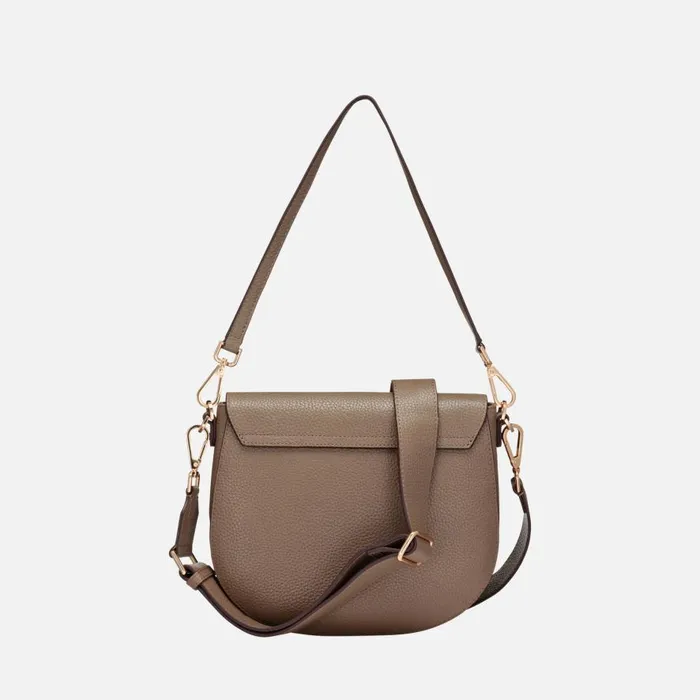 Geox Bags FLAVIE WOMAN Taupe Crossbody Bag Taupe 8211 Woman