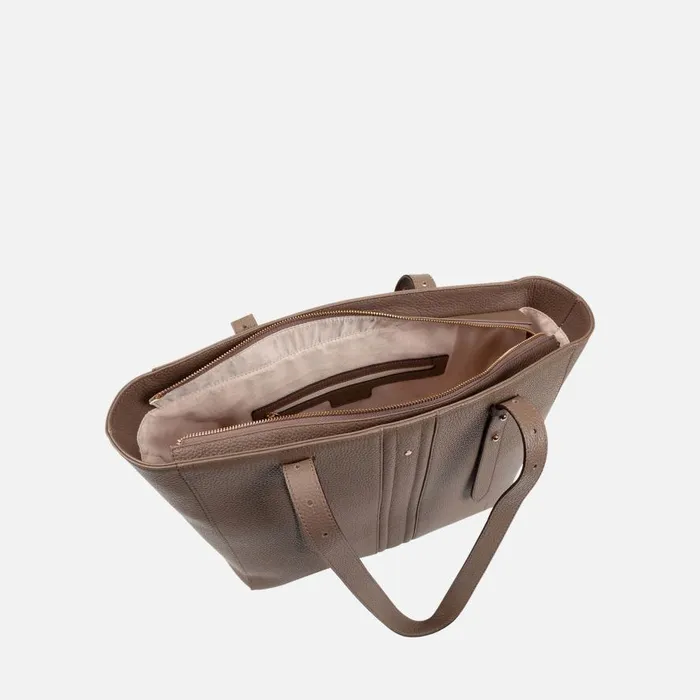 Geox Bags MILLEINY WOMAN Taupe Shoulder Bag Taupe 8211 Woman