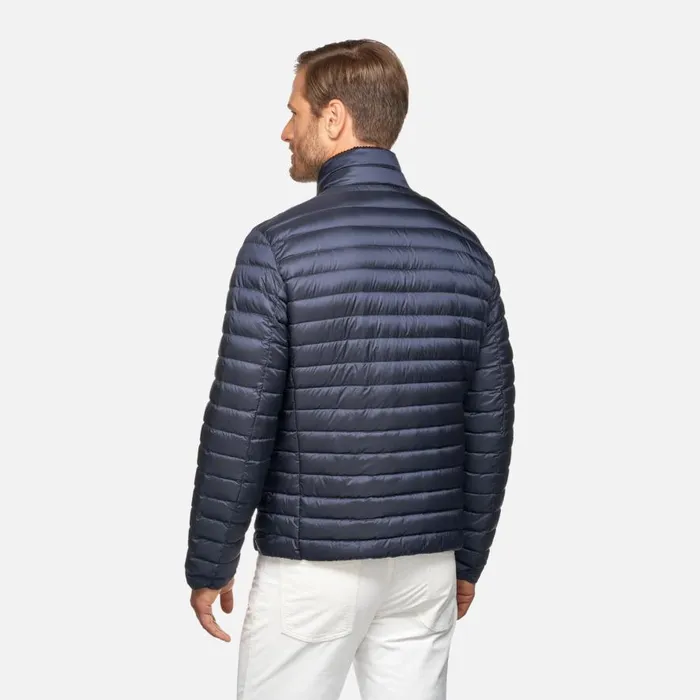 Geox Down Jackets WARRENS MAN Sky Captain Short Down Jacket Sky Captain 8211 Man