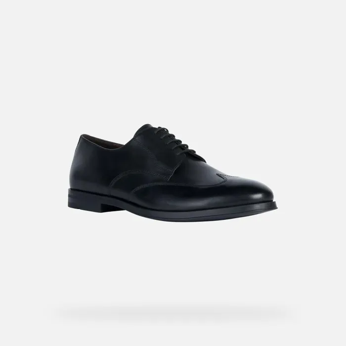 Geox Formal Shoes DECIO Men039s Black Special Occasion Shoes Geox Black 8211 Man