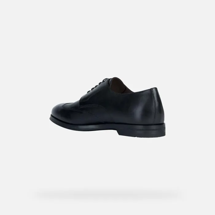 Geox Formal Shoes DECIO Men039s Black Special Occasion Shoes Geox Black 8211 Man