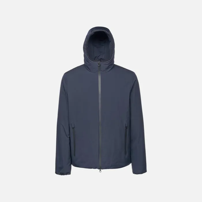 Geox Jackets SPHERICA MAN Sky Captain Short Parka Sky Captain 8211 Man